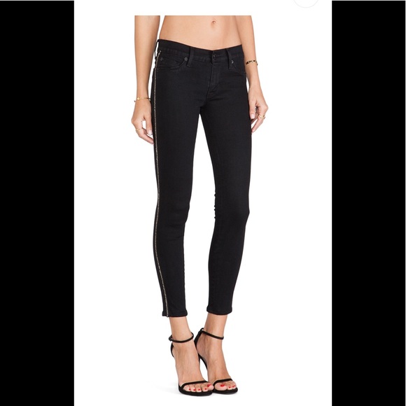 Hudson Jeans Luna Super Skinny Crop/Jeans - Picture 2 of 8